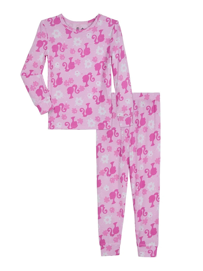 Character Toddler Viscose Unisex 2-Piece Pajama Set, Sizes 12M-5T | Walmart (US)