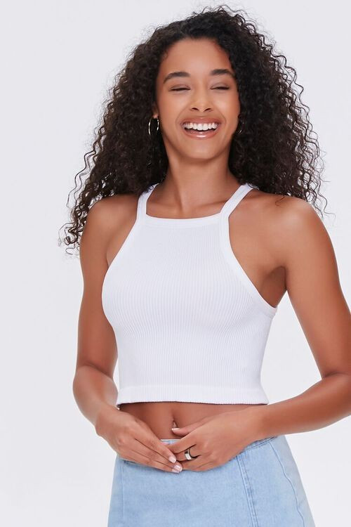 Ribbed Cropped Cami | Forever 21 (US)