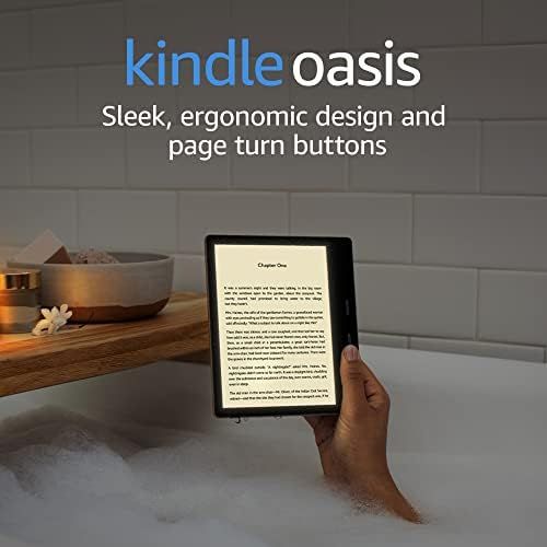 Kindle Oasis – With 7” display and page turn buttons - Without Lockscreen Ads | Amazon (US)