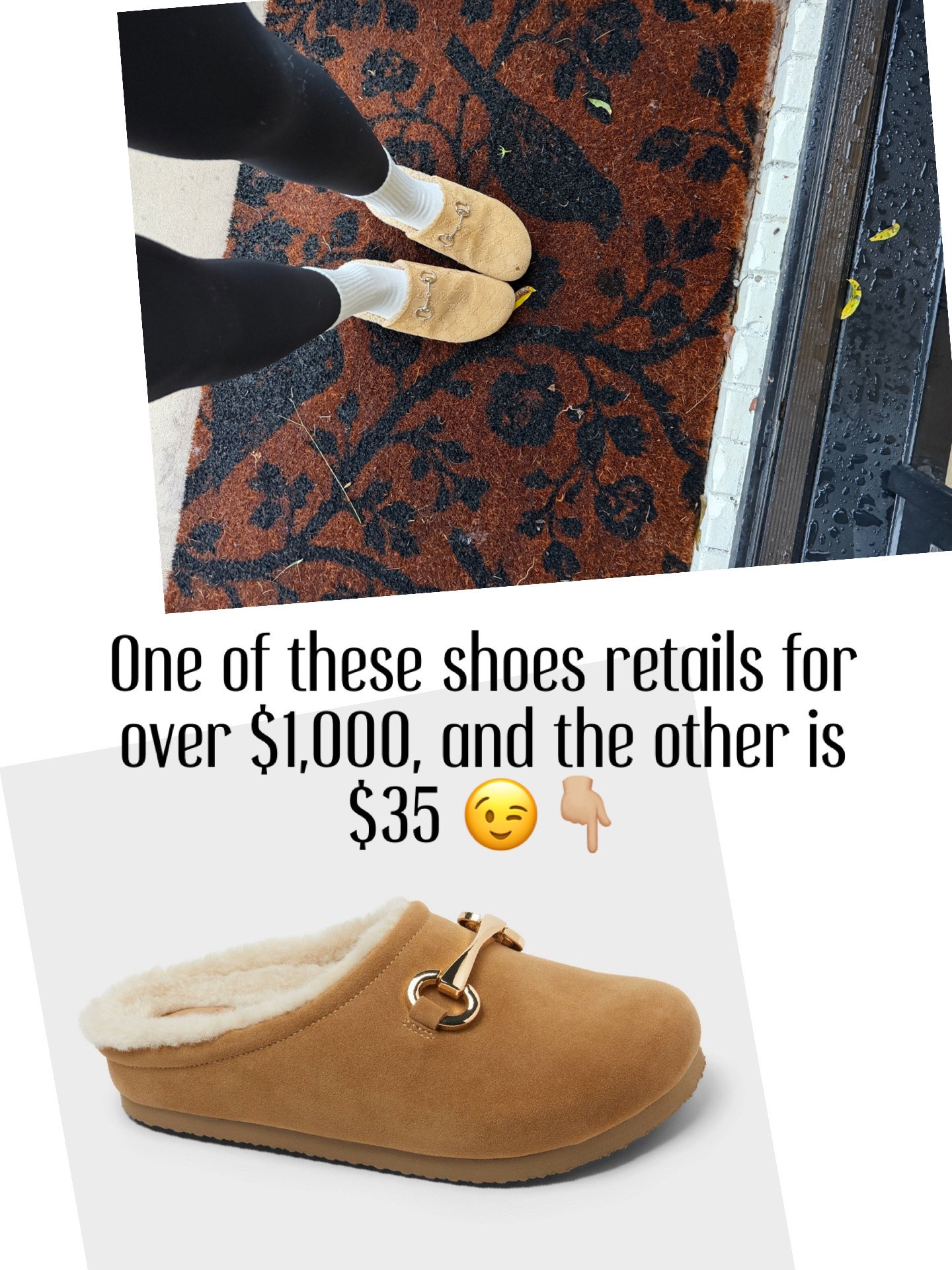 Horsebit suede slippers