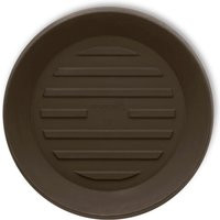 Round Plant Saucers - 15.00" (Interior Width) - 20.00" (Exterior Width) - Ref. D - Bark | Crescent Garden | Plant Addicts