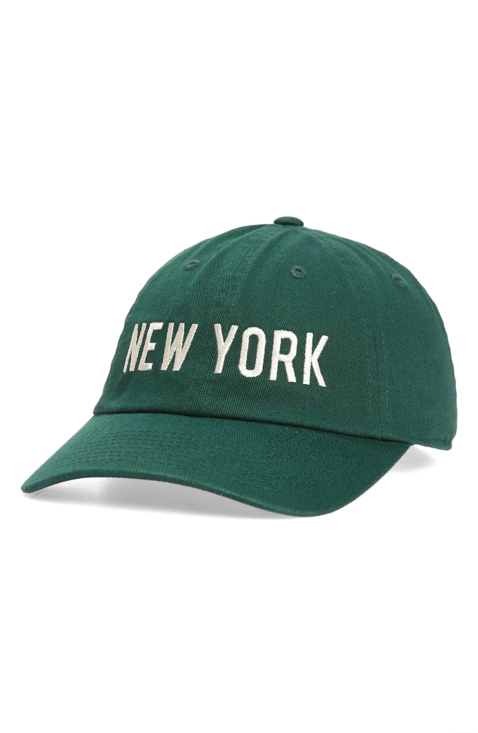 New York Cotton Baseball Cap | Nordstrom
