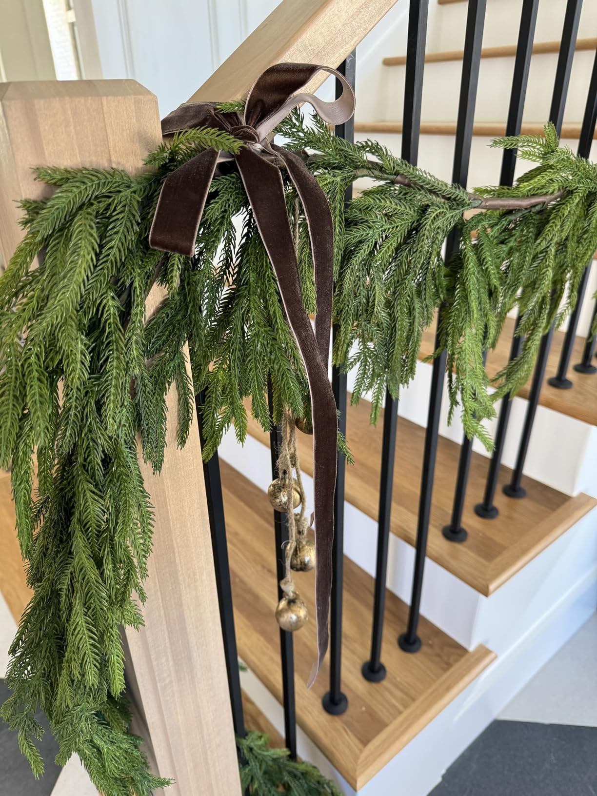 Nylon Single Face Velvet Ribbon,3/8 Inch X 25 Yards Spool (Brown) | Amazon (US)