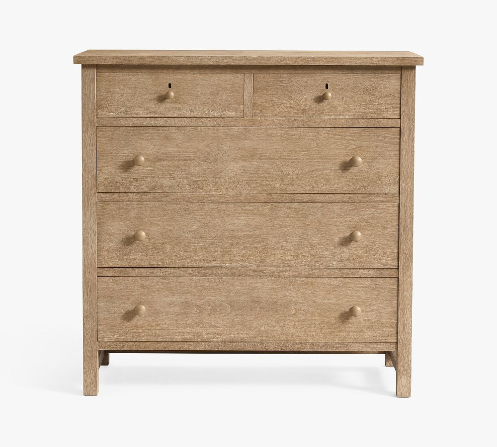 Farmhouse 5-Drawer Tall Wide Dresser (48") | Pottery Barn (US)