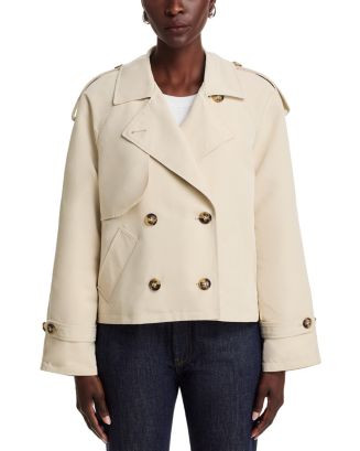 Chloe Short Trench Jacket | Bloomingdale's (AU)