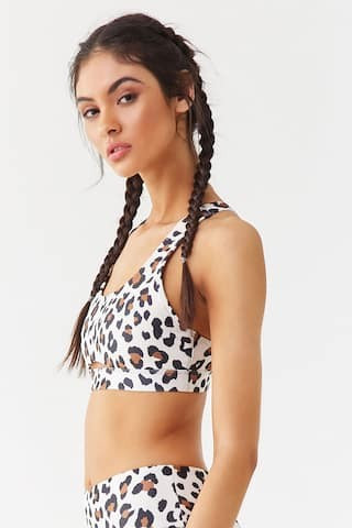Medium Impact - Leopard Sports Bra | Forever 21 (US)