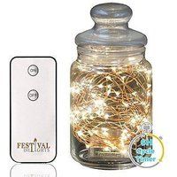 Fairy Lights, LED string lights with Remote and Timer (100 LED) 33ft | Bonanza (Global)