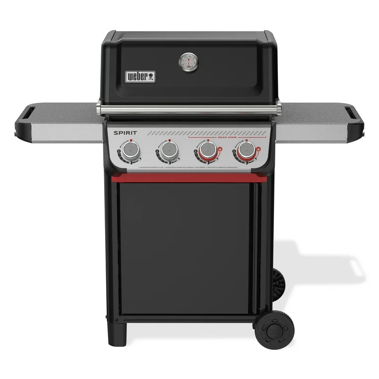 Weber Spirit Gas Grill, E-425 4 Burner Propane Gas Grill with Wheels, Black | Walmart (US)