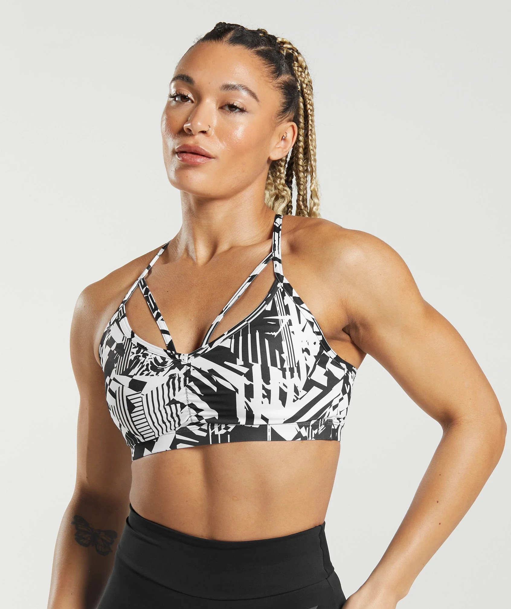Gymshark GS Power Sports Bra - Black | Gymshark US