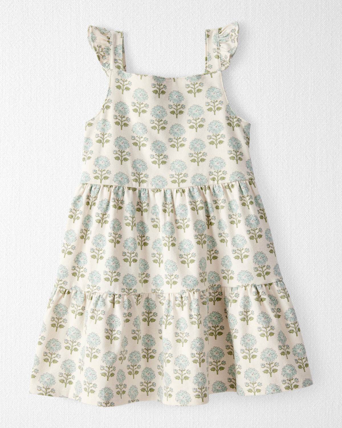 Toddler Organic Cotton Floral-Print Dress | Carter's Inc