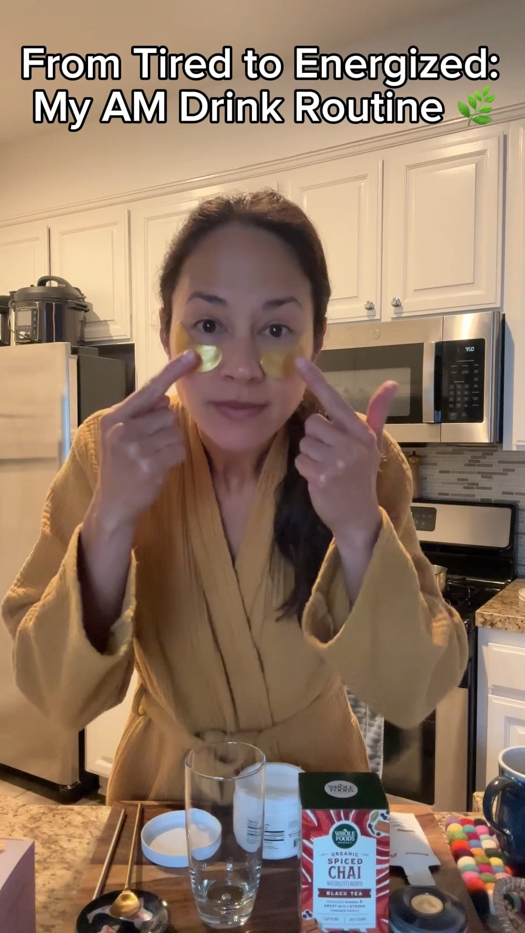 From Tired to Energized: My AM Drink Routine 🌿

Starting my day right with a power-packed combo of AG1 with creatine, a hot chai with liquid stevia, and a collagen protein shot—plus these energizing eye masks to really boost my focus and energy. No matter how tired I feel, this routine cleans me out and leaves me ready to take on the day! 💫

If you want to try this for yourself and snag the best deal, click here 👉 https://crrnt.app/MOME/KmjMWxRw or head over to livemomentous.com and use CatherineBradshaw at checkout for an exclusive discount. 💚

#MorningRoutine #Energized #Wellness #CollagenBoost #AG1 #CleanStart #LTK

#LTKBeauty #LTKActive #LTKFindsUnder50