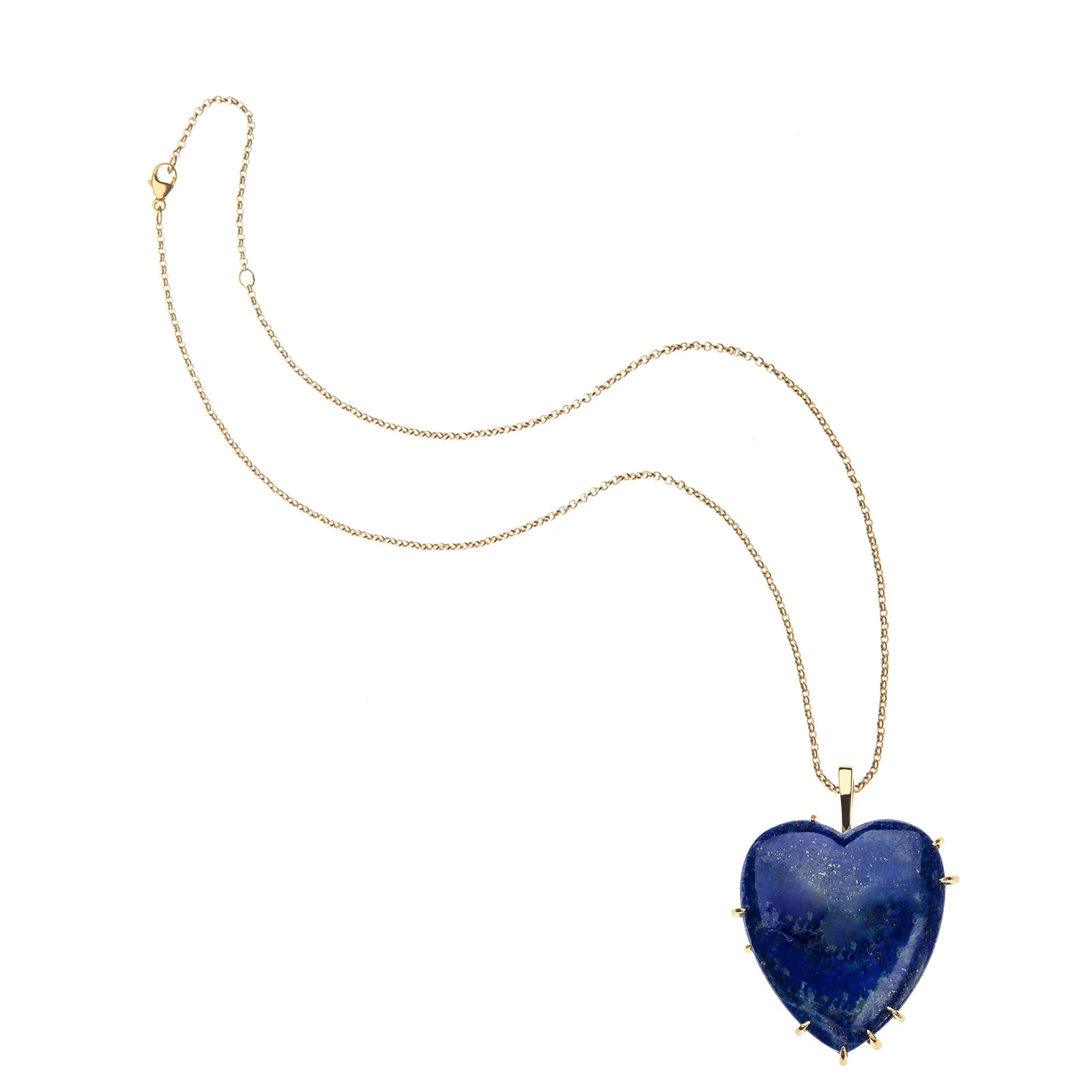 LOVE Carry Your Heart Pendant in Lapis SALE | Jane Win