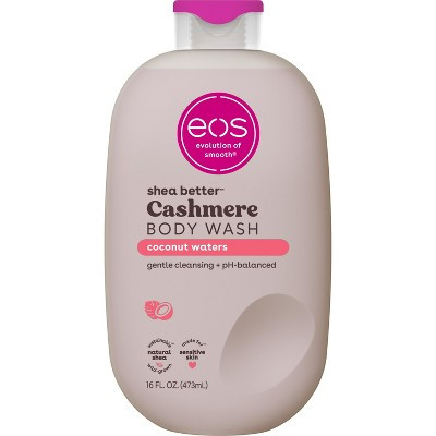 eos Shea Better Cashmere Body Wash - Coconut Waters - 16 fl oz: Vegan, Gluten-Free, Paraben-Free, Sensitive Skin | Target