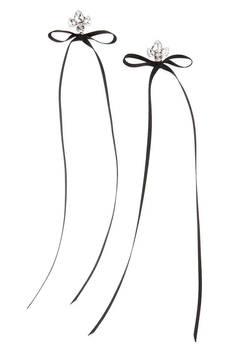 Victorian Bow Ribbon Earrings | Nordstrom