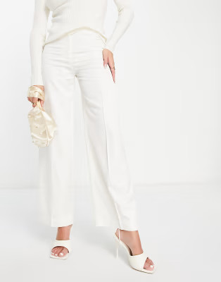 & Other Stories co-ord tailored trousers in white | ASOS (Global)