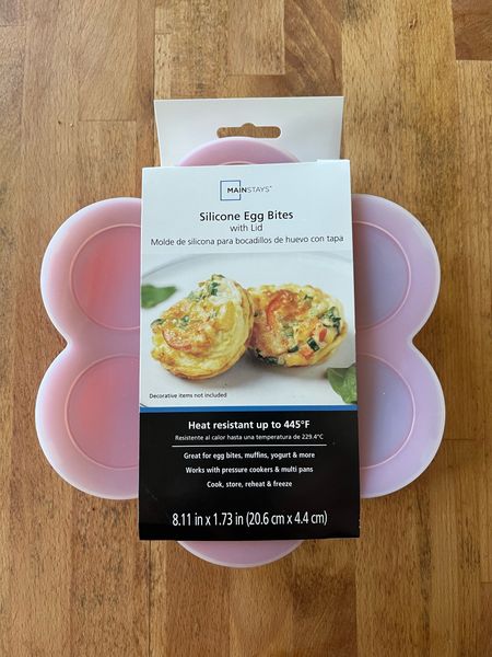 Silicon egg bite mold $5.97 at Walmart 

#LTKstyletip #LTKunder50 #LTKhome