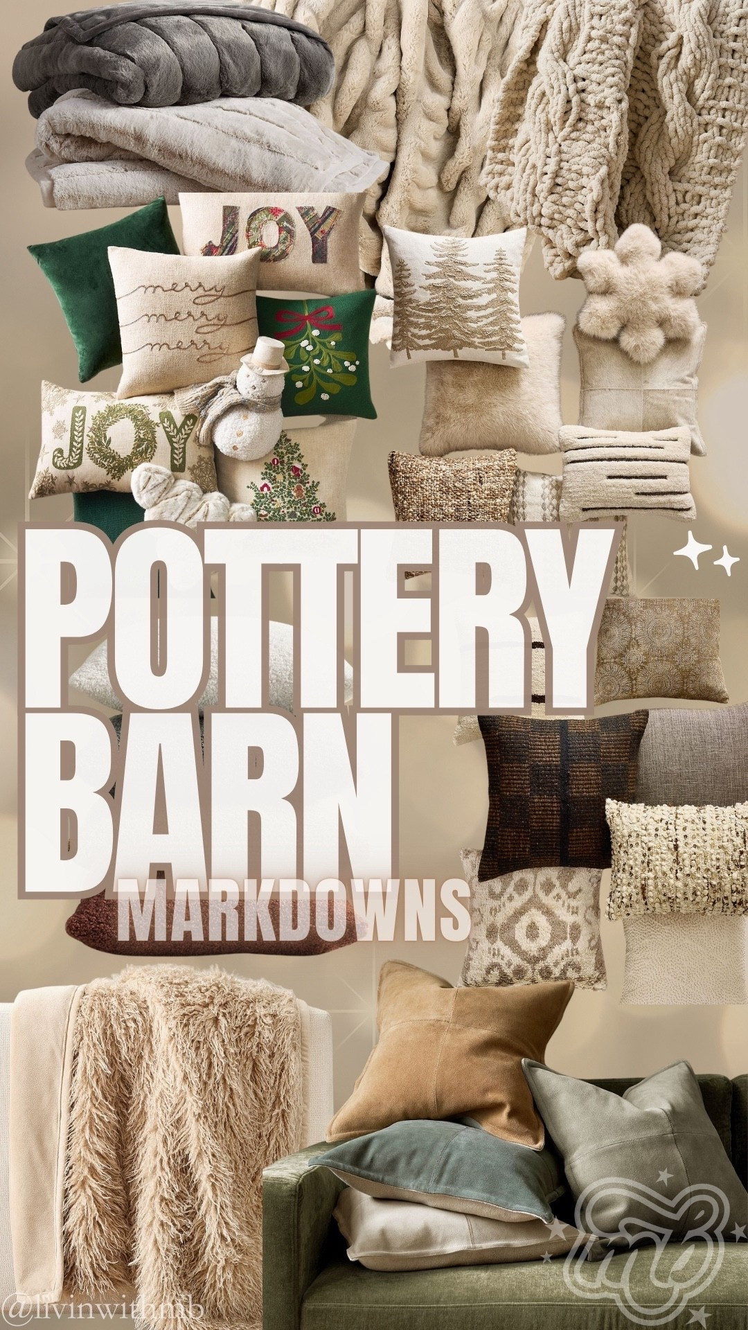 NEW markdowns at Pottery Barn!! 🙌🏼🎁

#LTKHoliday #LTKSaleAlert #LTKGiftGuide