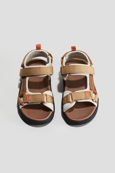 Scuba-look Sandals - Beige - Kids | H&M US | H&M (US + CA)