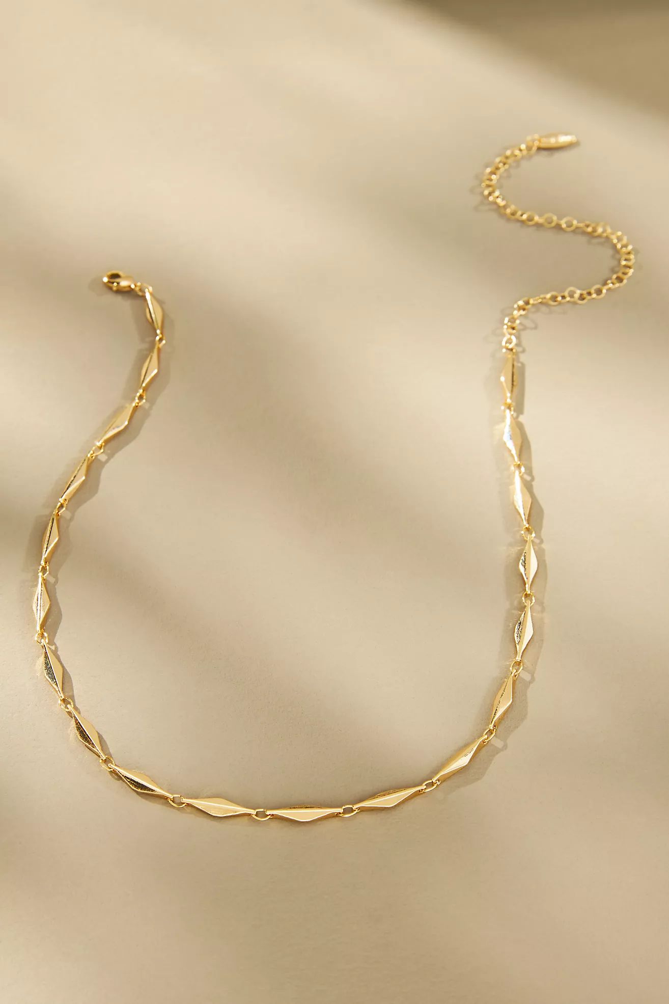 Geometric Chain Necklace | Anthropologie (US)
