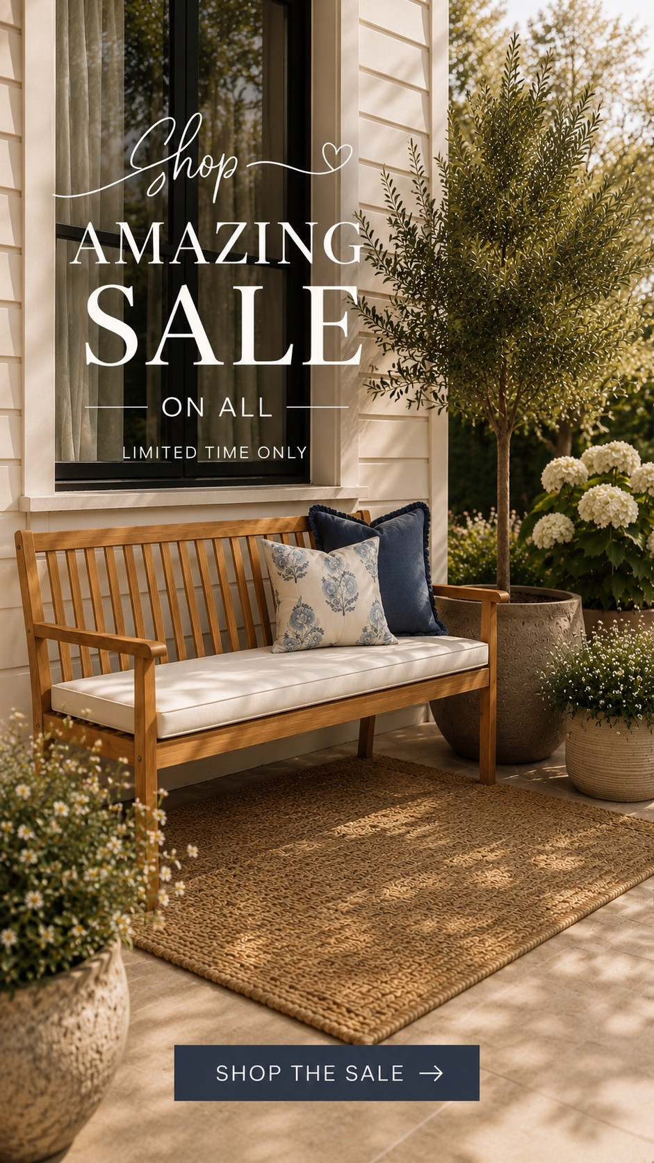 Sometimes the simplest updates make the biggest impact. 🤍 This beautiful bench, cozy pillows, textured rug, and timeless planters instantly create a warm, welcoming front porch you’ll love coming home to. The best part? They’re all on sale right now! If you’ve been wanting to refresh your outdoor space without spending a fortune, this is the perfect time.

Everything is linked in my bio under my home finds. Follow @anyasdecor for more affordable designer-inspired home decor, styling ideas, and the best sales before they’re gone!
-

outdoor patio decor, front porch decorating ideas, outdoor bench styling, patio makeover, affordable outdoor furniture, designer inspired home decor, neutral outdoor decor, porch styling ideas, outdoor planters, outdoor sale finds, cozy patio ideas, home decor deals