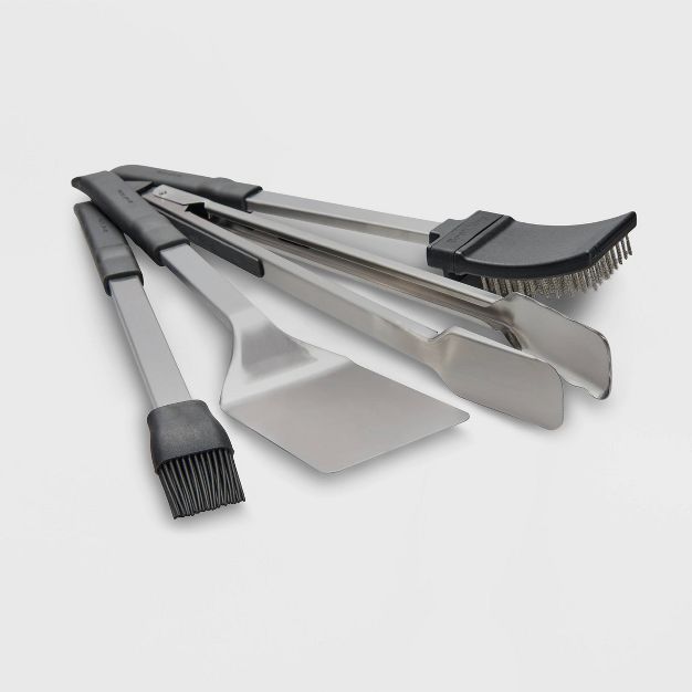 Broil King 4pc Baron Tool Set Stainless Steel | Target