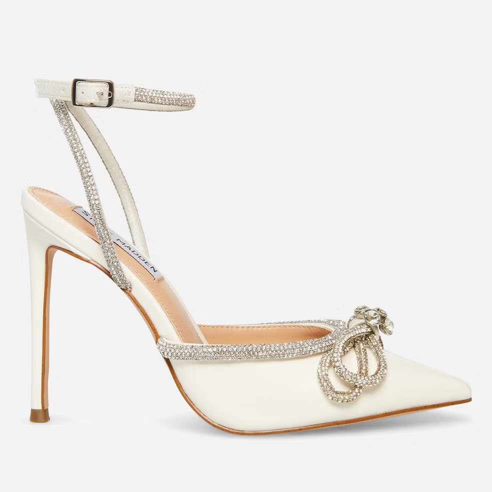 Steve Madden Women's Viable Satin Heeled Pumps | Allsole | Allsole (Global)