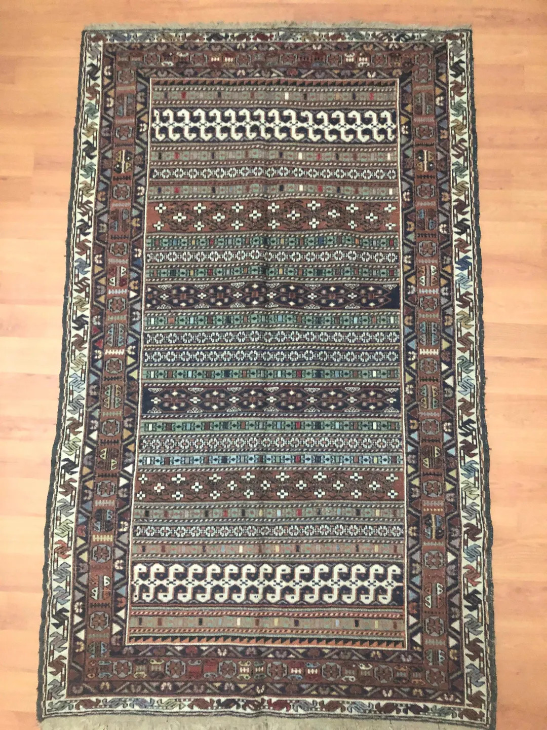 3x6 Persian Soumak Rug, Vintage Rug, Kilim Rug, Wool Rug, Oriental Rug, Handmade Rug, Living Room... | Etsy (US)