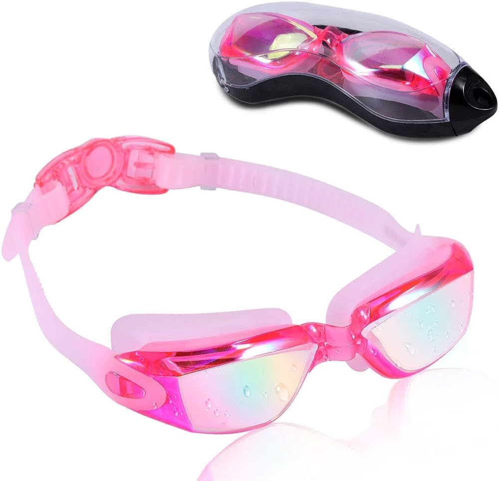 Rapidor Swim Goggles for Men Women Teens, Anti-Fog UV-Protection Leak-Proof, RP905 Series | Amazon (US)