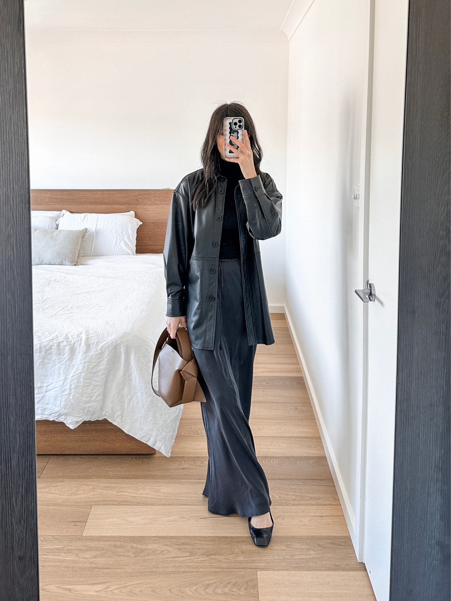 Wearing top in size S, leather shirt in size S, skirt in size AU8. Shoes are from About Arianne

#LTKFind #LTKSeasonal #LTKaustralia