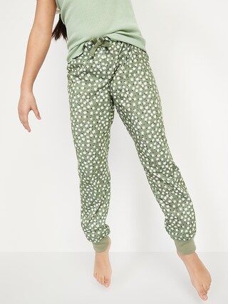 Printed Jersey Pajama Joggers for Girls | Old Navy (US)