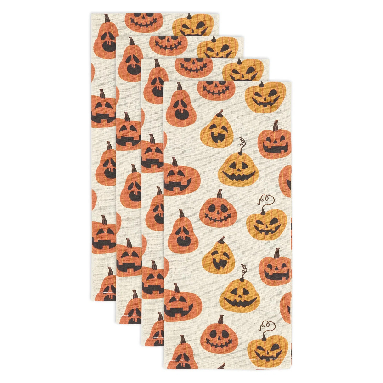 Hallows Collection 100% Cotton No Pattern Rectangle Napkin (Set of 4) | Wayfair North America