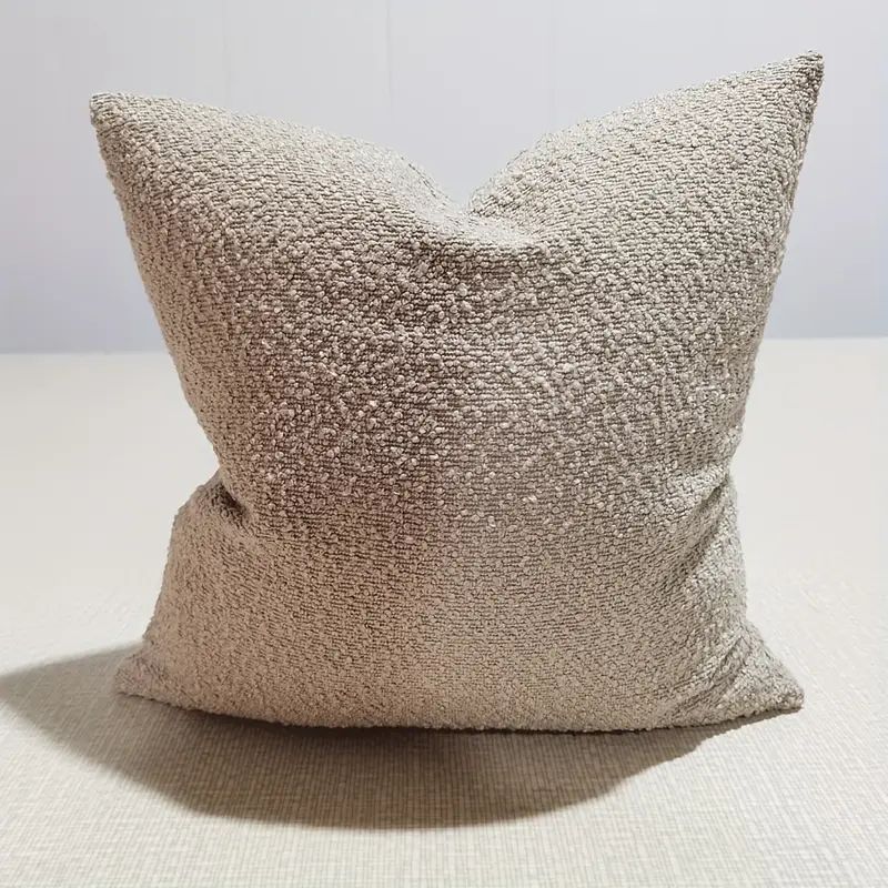 1pc Nordic Texture Particle Headboard Sofa Office Backrest Cover Pillowcase Backrest Solid Color ... | Temu Affiliate Program