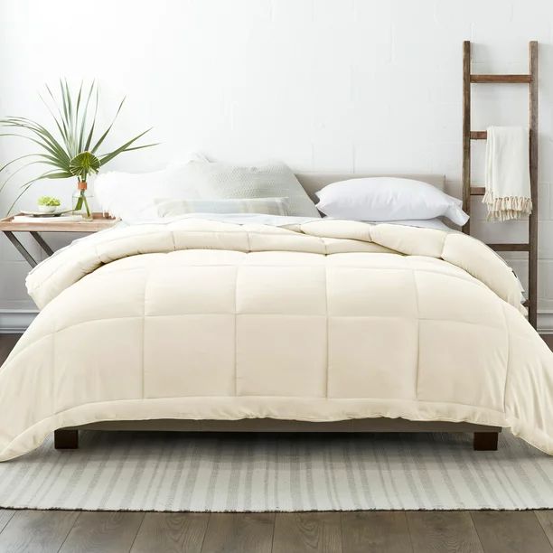 Ivory All Season Alternative Down Comforter, Full/Queen, by Noble Linens | Walmart (US)