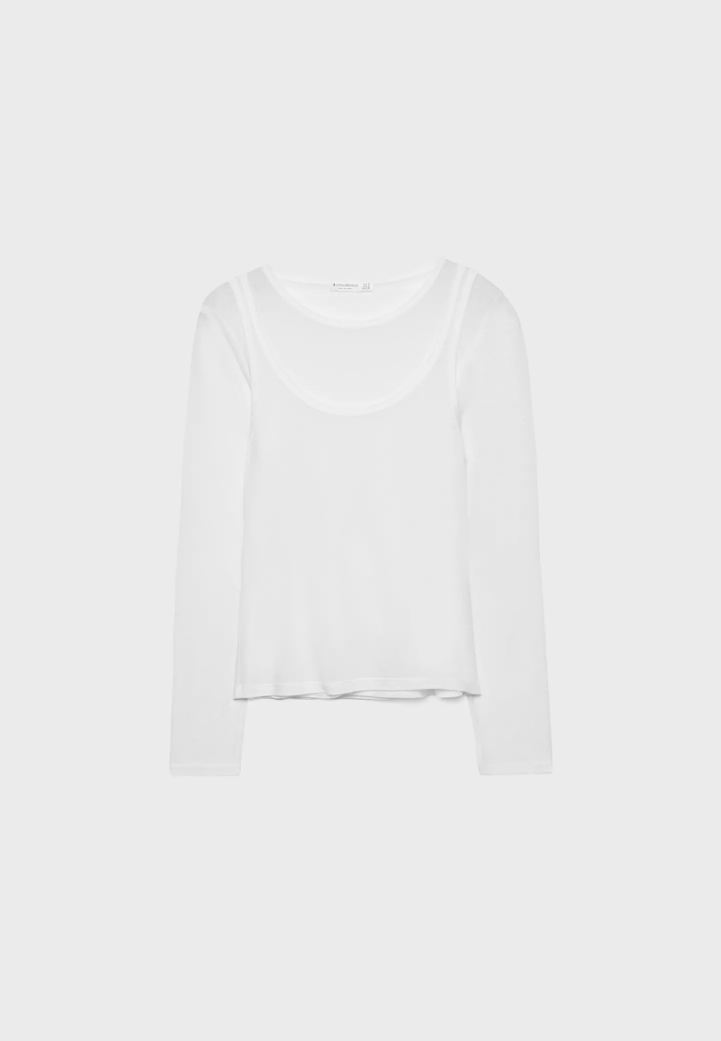 Ecocell double garment T-shirt - Women's Mocacos Nuevo | Stradivarius United Kingdom | Stradivarius (UK)