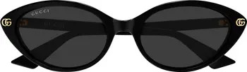 Gucci 54mm Cat Eye Sunglasses | Nordstrom | Nordstrom