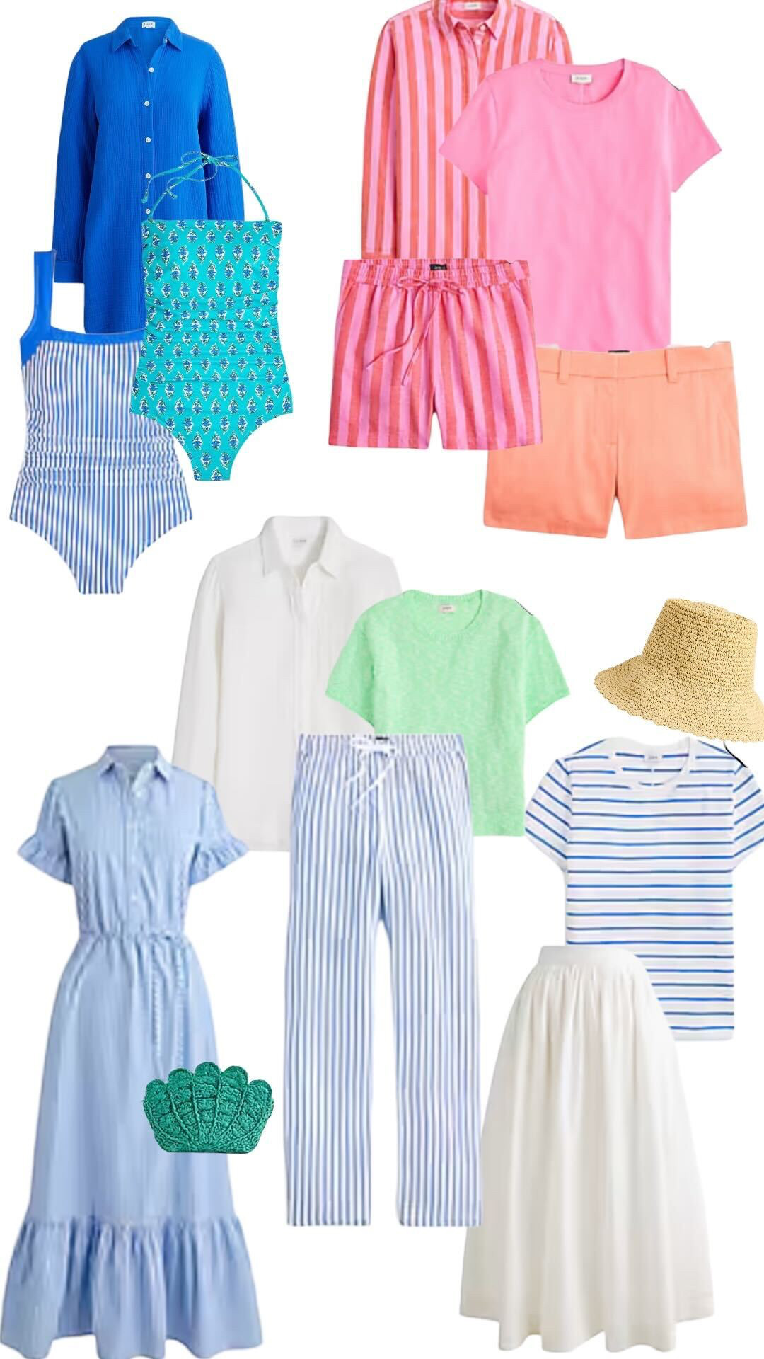 J.Crew is really bringing the heat with their summer pieces, and this is a little sneak peek at my latest haul for you! These coastal-inspired looks are exactly what my wardrobe needed for the warmer months. 🌊✨ 

 #LTKootd #LTKSeasonal #LTKSwim