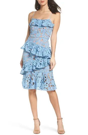 Women's Cooper St Lace Parfait Ruffle Dress | Nordstrom