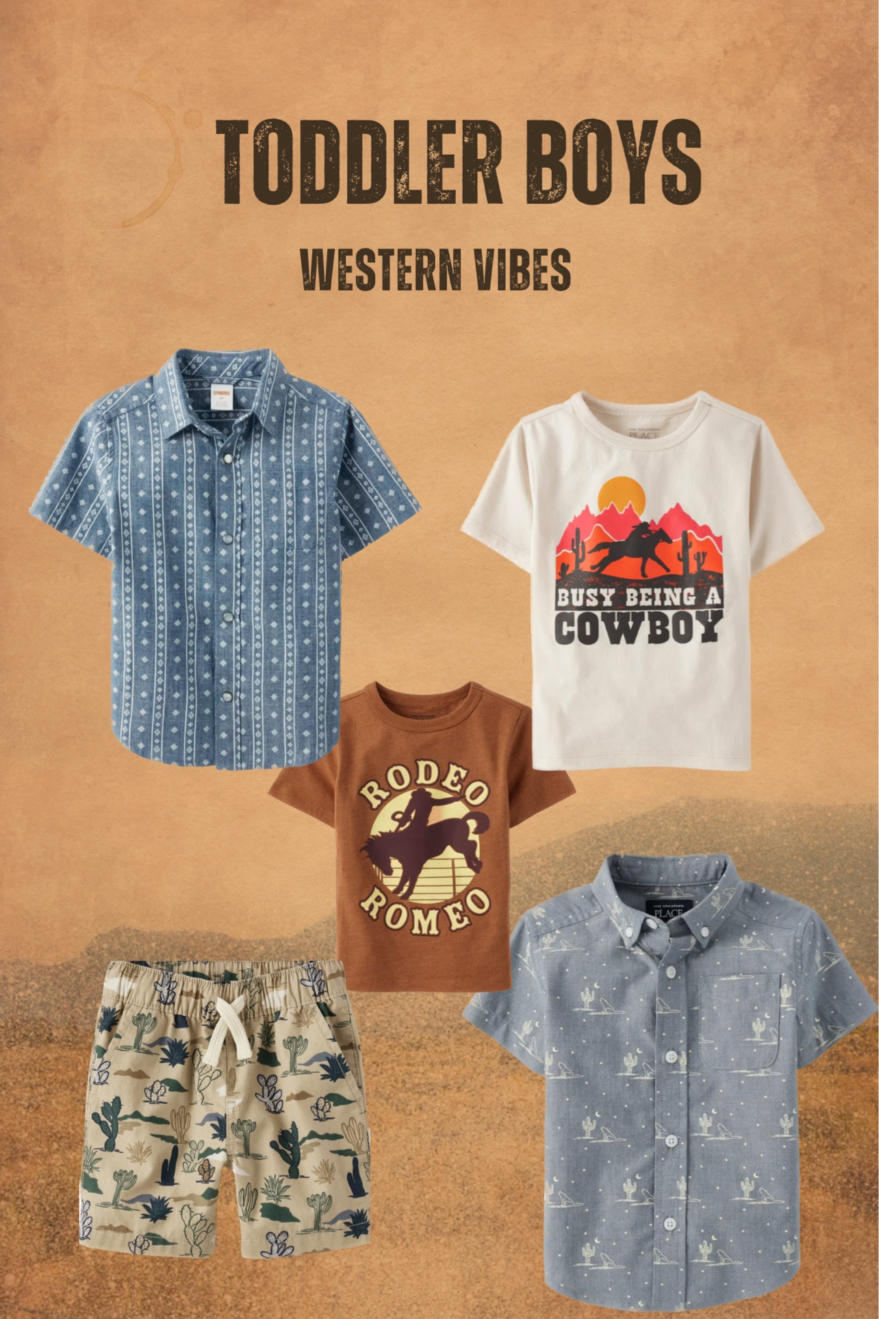 Rounded up a few western and southwestern finds from the Children’s Place sale. Dress these up or dress these down for a western touch on any outfit. 
Kids pearl snap. Western button down. Western kids outfits. Country concert outfit. Rodeo shirt. Cowboy t shirt. Kid’s Graphic tees. Little boys clothes. Toddler boy.

#LTKSaleAlert #LTKBaby #LTKKids