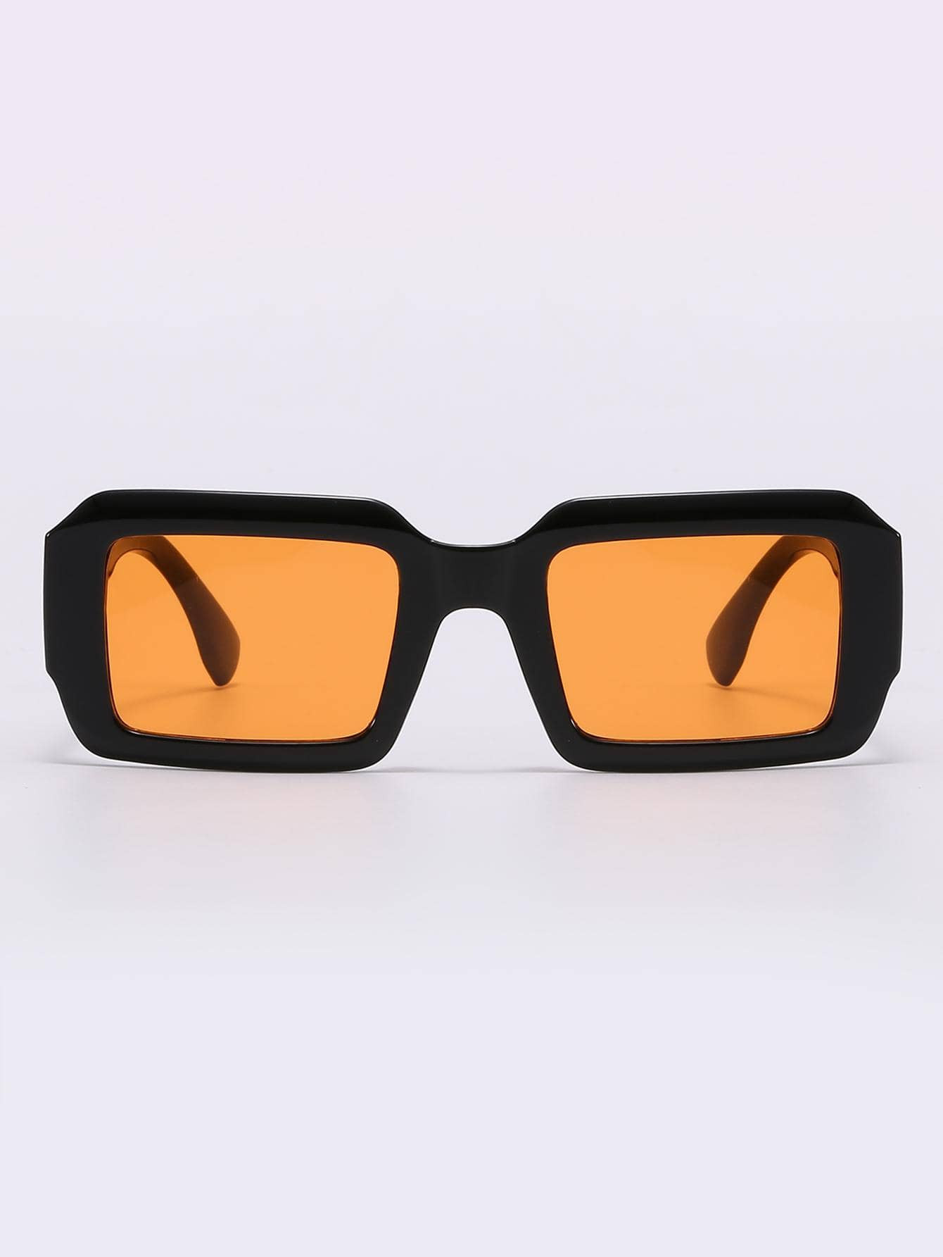 1pair Women Square Frame Fashion Glasses | SHEIN