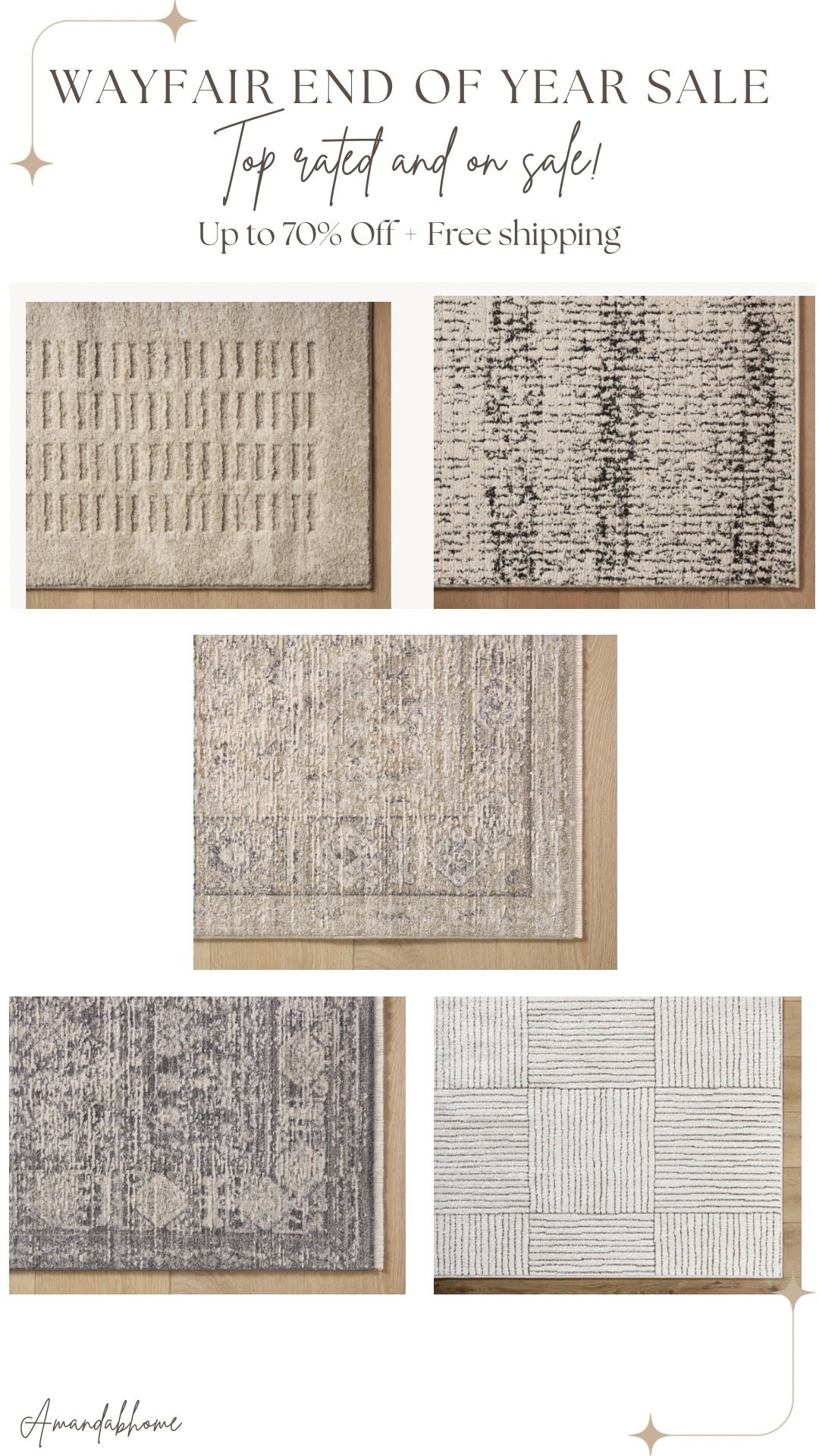 Neutral area rugs in sale!



#LTKSaleAlert #LTKHome