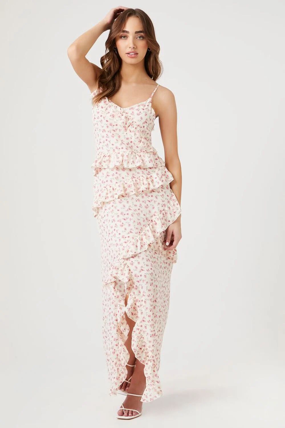 Ditsy Floral Tiered Maxi Dress | Forever 21 (US)