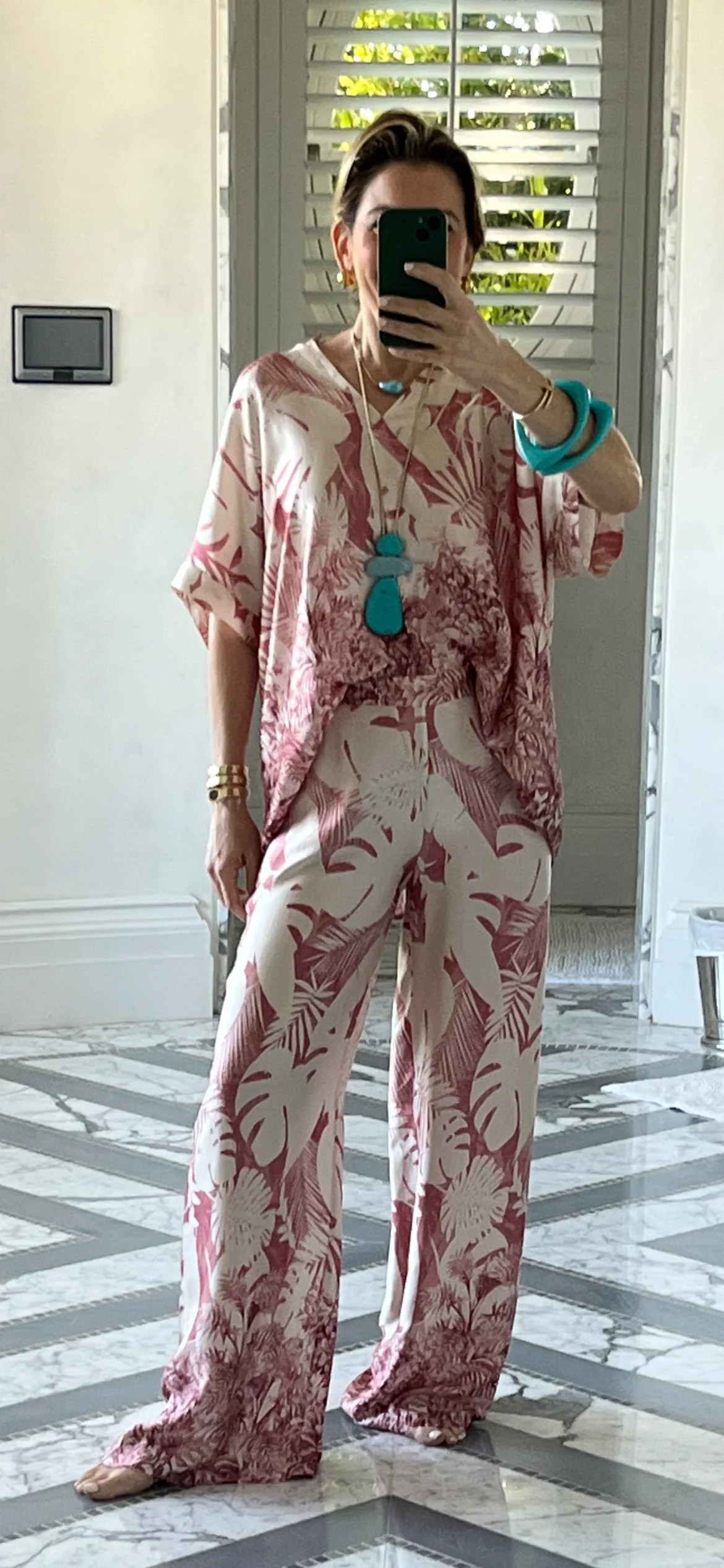 Makayla Jungle Print Top-Short Sleeve | Benaar La