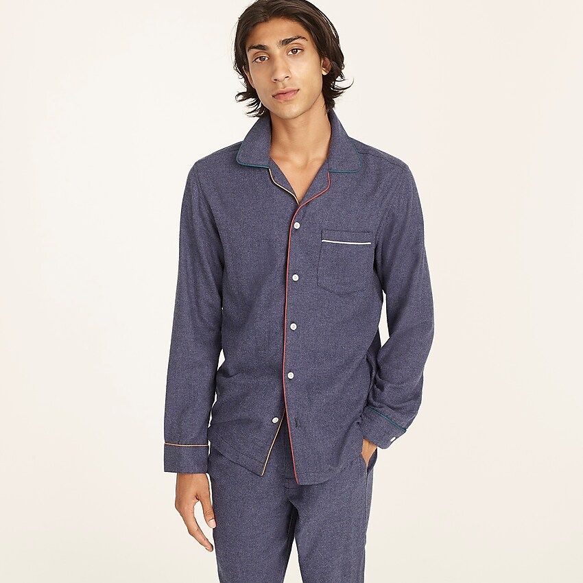 Flannel pajama shirt | J.Crew US