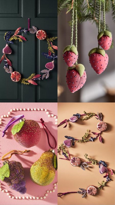 Loving the fruit themed holiday at @anthropologie right now 

#LTKhome #LTKGiftGuide #LTKHoliday