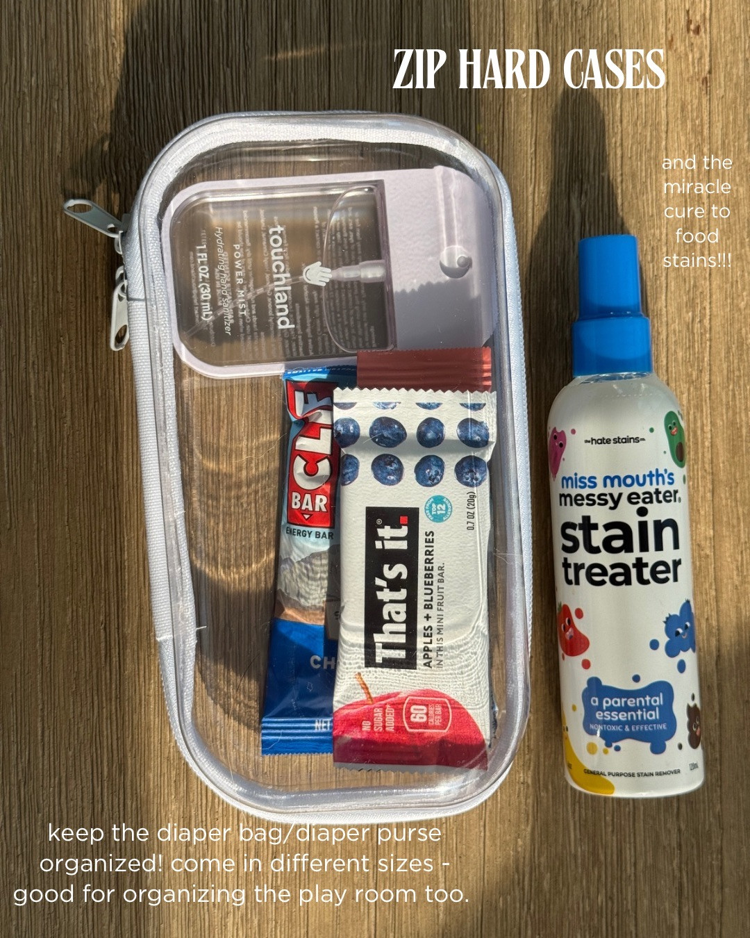 Got messy hands or stains? No problem! Keep these stain treaters and snacks handy for a clean and snack-filled day.

stain treater, snack box, natural snacks, travel essentials, healthy snacks, hallie ragan

#LTKmomlife #LTKfoodie #LTKKids