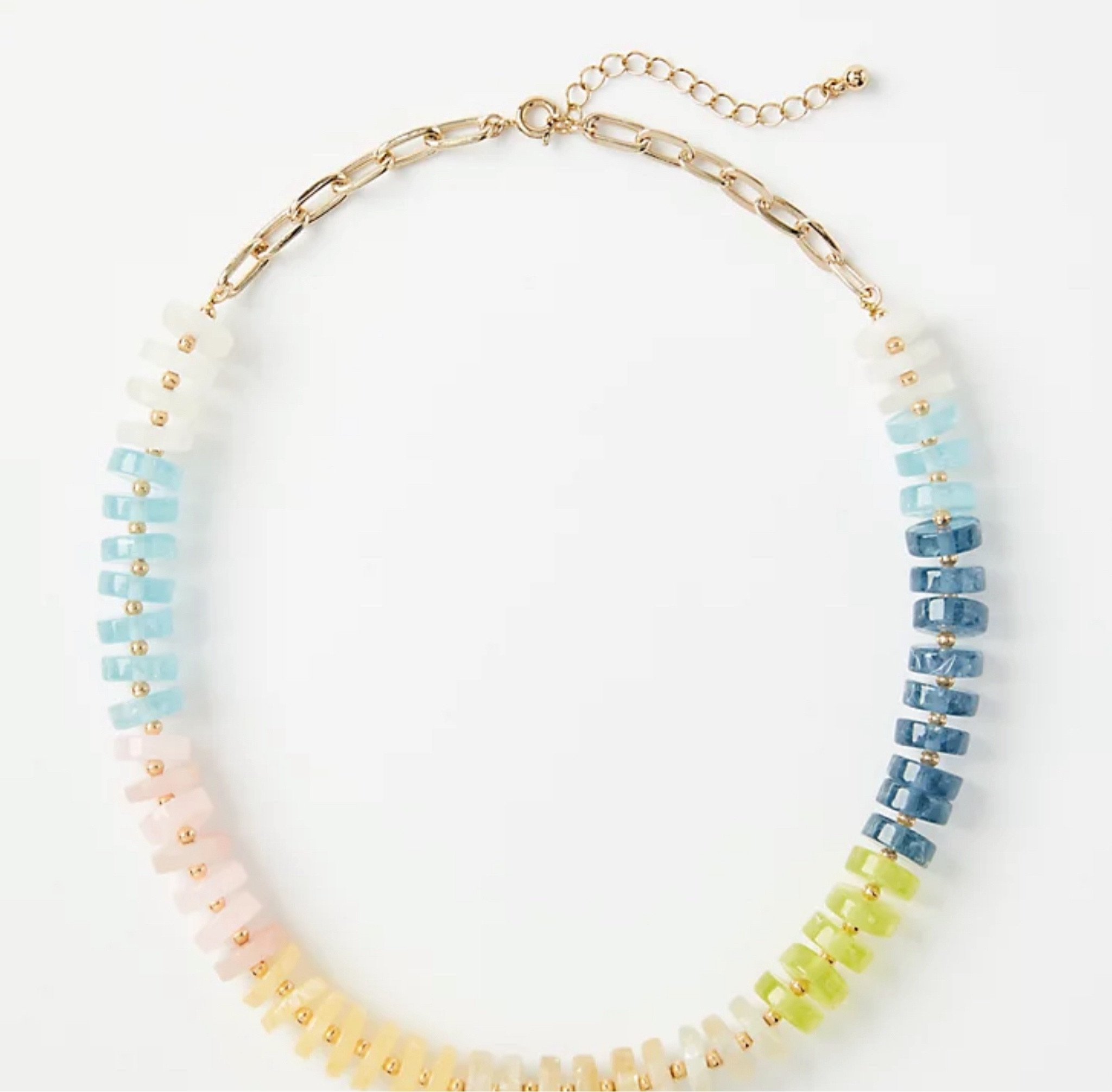 Perfect for stacking!

Statement necklace. Stacking necklace. Beaded necklace. LOFT  

#LTKStyleTip #LTKFindsUnder50