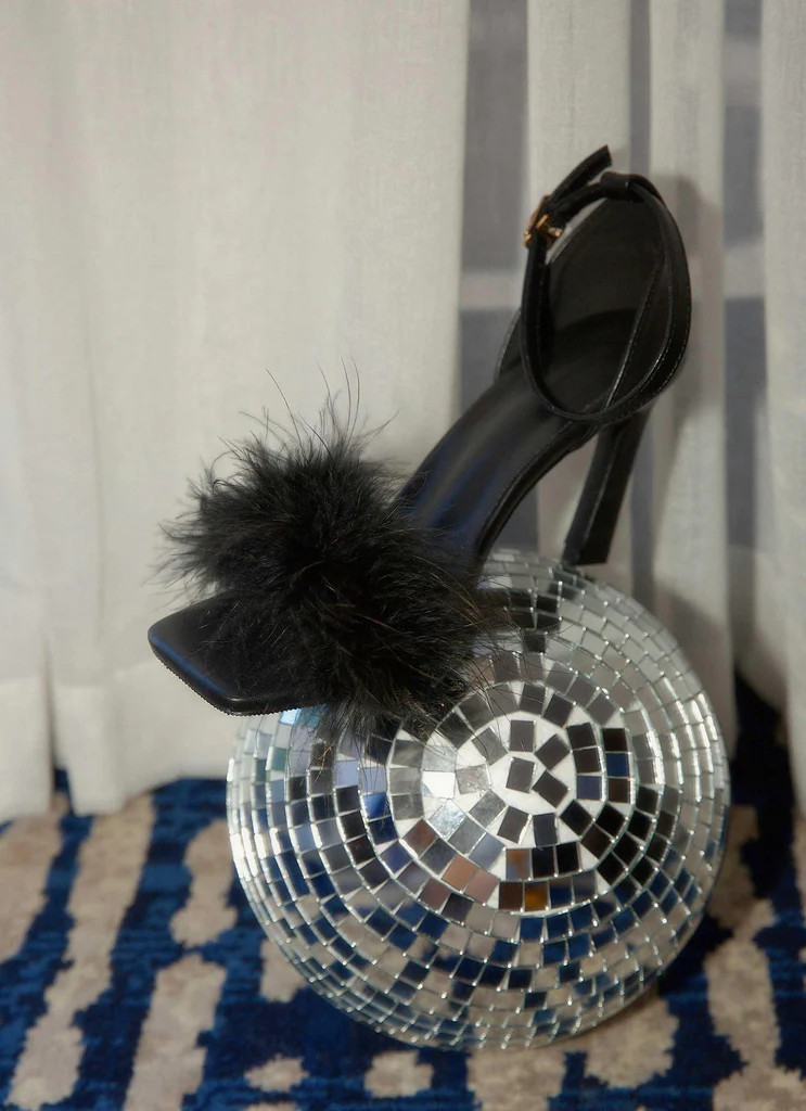Disco Diva Heel - Black | Peppermayo (Global)