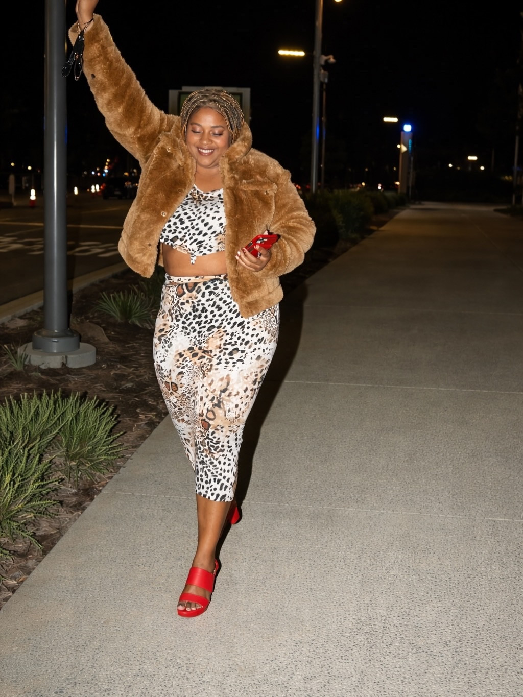 Love when a concert has a theme! Got to dress up for Ari Lennox Concert 🎶 ✨ This is definitely one of my favorite fits here! The fur coat and cheetah print 2 piece are a great combo!

My phone case is an all in one wallet and stand! Perfect for going to events and they have bag restrictions! 📱

#LTKootd #LTKvlog #LTKTall