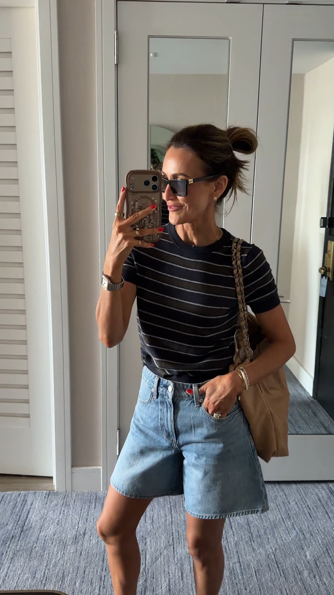 Already sporting my new Vince tee from the Nsale for a little more shopping, even in the heat this top just works!

#LTKSaleAlert #LTKSeasonal #LTKootd