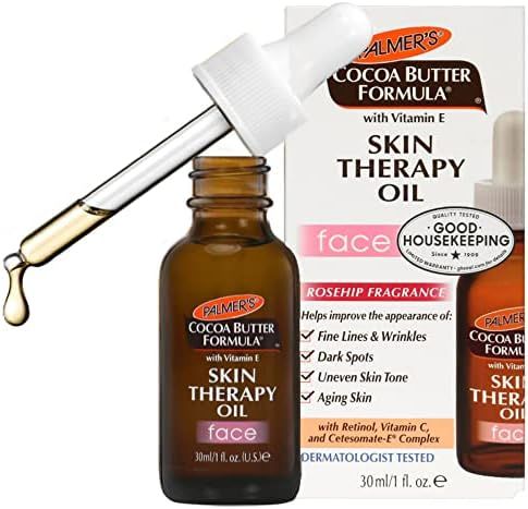 Palmer's Cocoa Butter Formula Moisturizing Skin Therapy Oil for Face with Vitamin E, C & 10 Pure ... | Amazon (US)